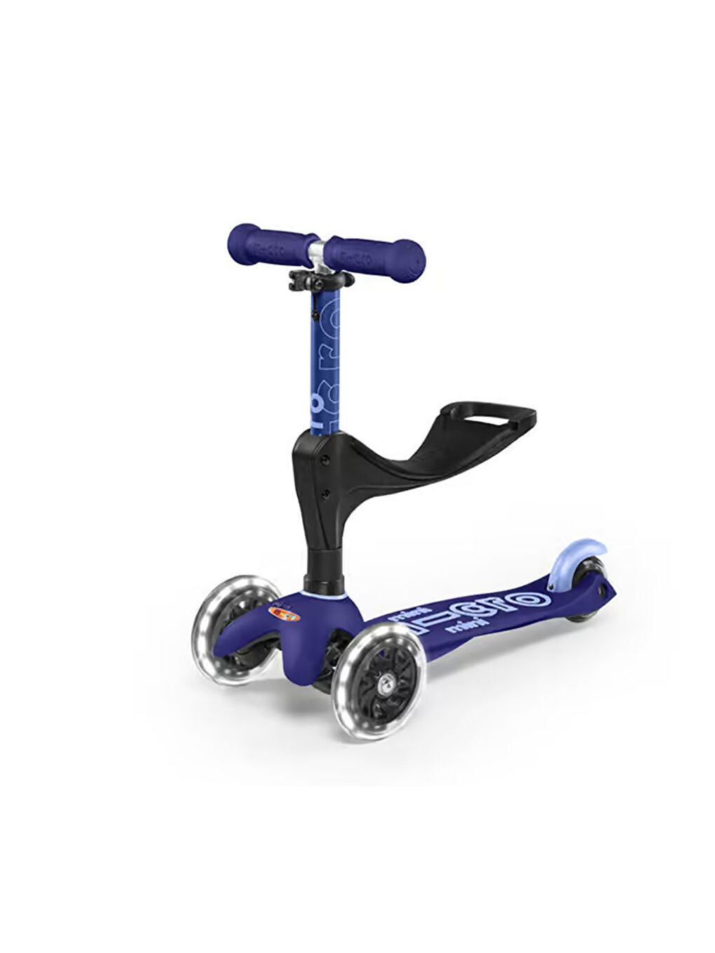 Micro Scooter Renksiz Mini 3in1 Deluxe Plus Led Blue MCR.MMD145 - 2