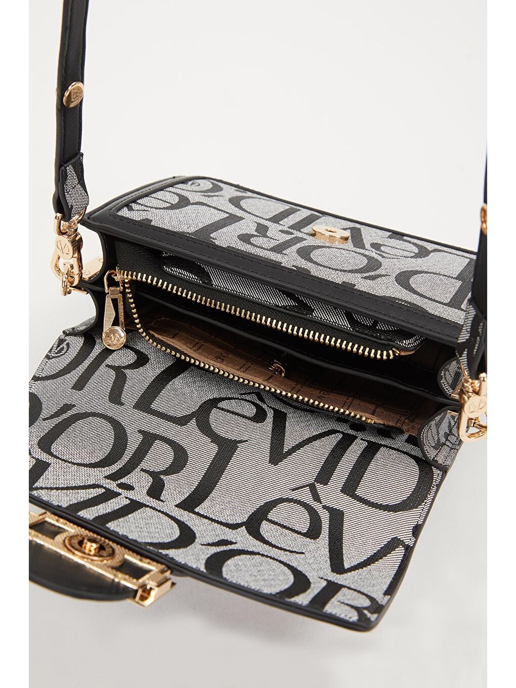 Siyah Kadın El ve Omuz Çantası 930279-2