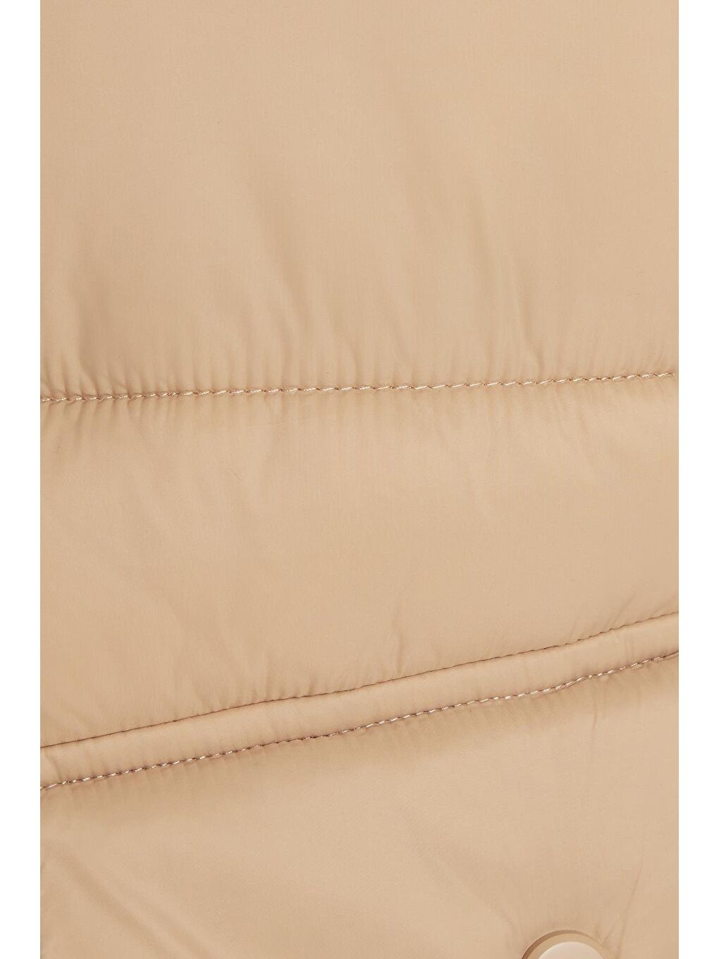 Bej Erkek Regular Fit Klasik Kesim Çift Cepli Lastikli Sıcak Tutan Dik Yaka Kum Rengi Mont-5