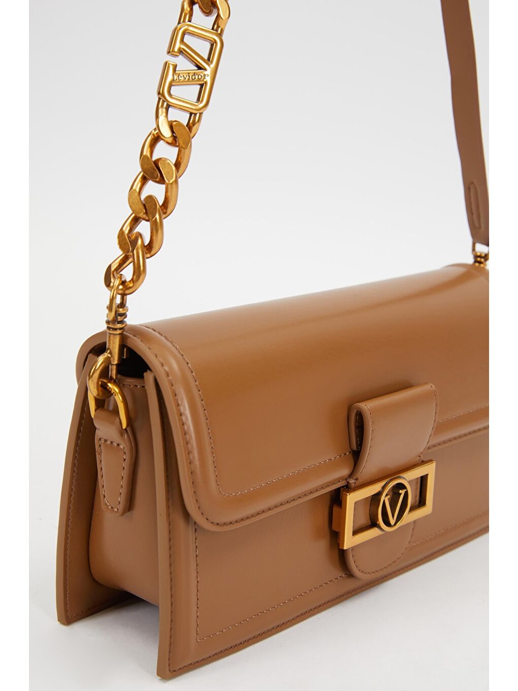 Kahverengi Kahve Kadın El ve Omuz Çantası 930239-2