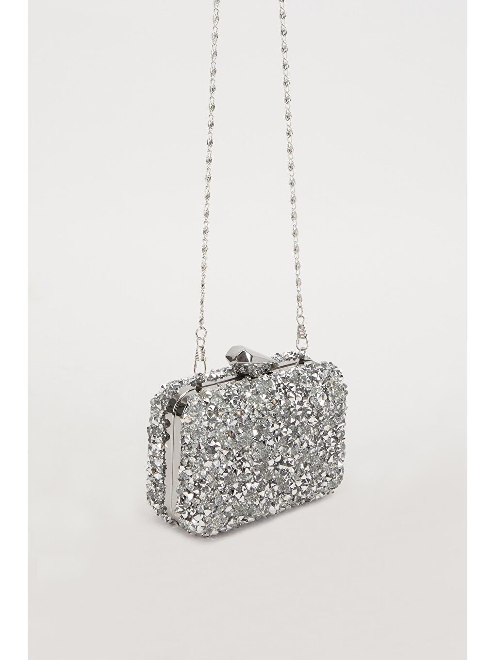 Gri Gümüş Kadın El Çantası 930190-1