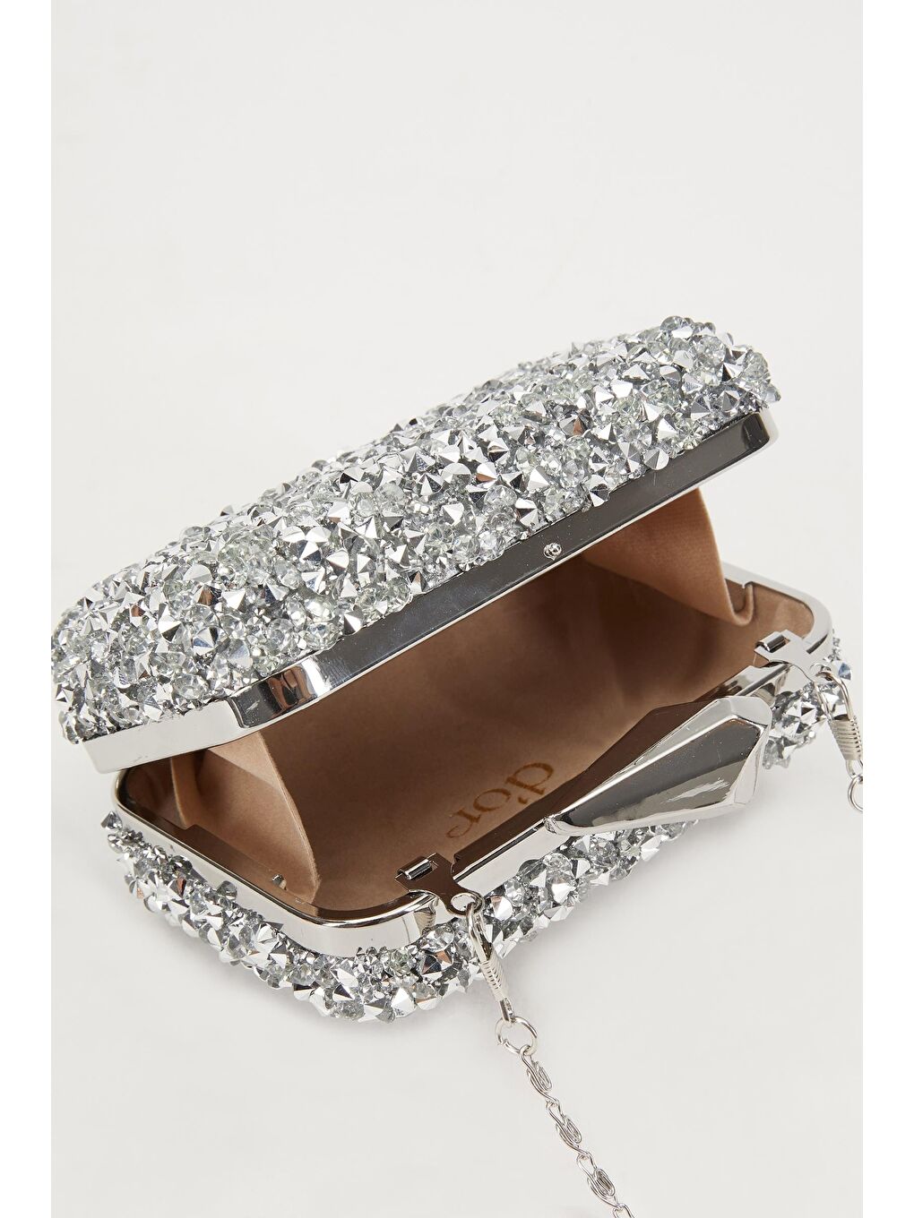 Gri Gümüş Kadın El Çantası 930190-2