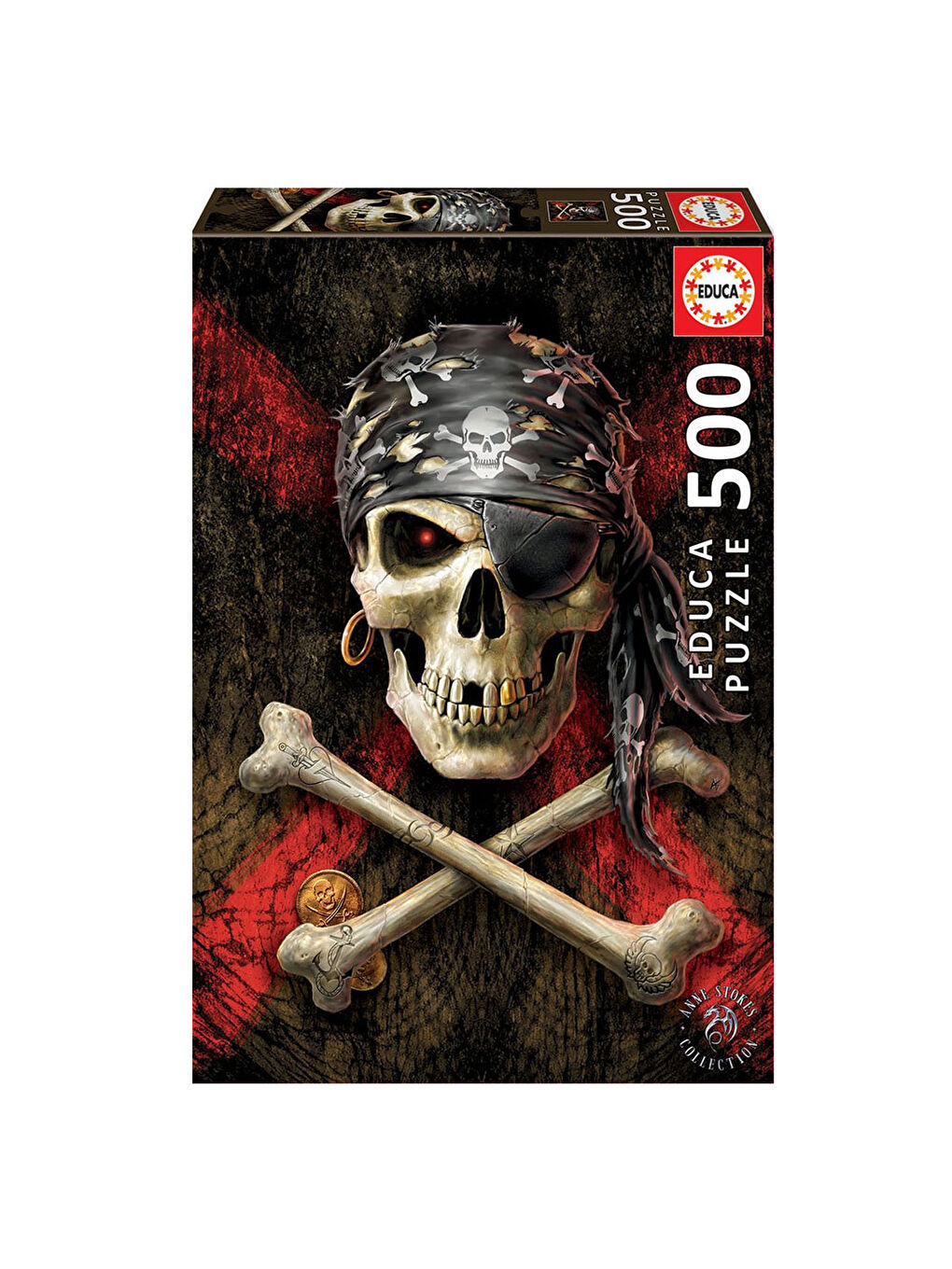 Puzzle 500 Parça Korsan Kafatası 17964