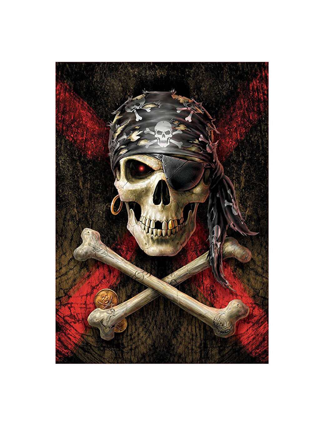 Puzzle 500 Parça Korsan Kafatası 17964-1