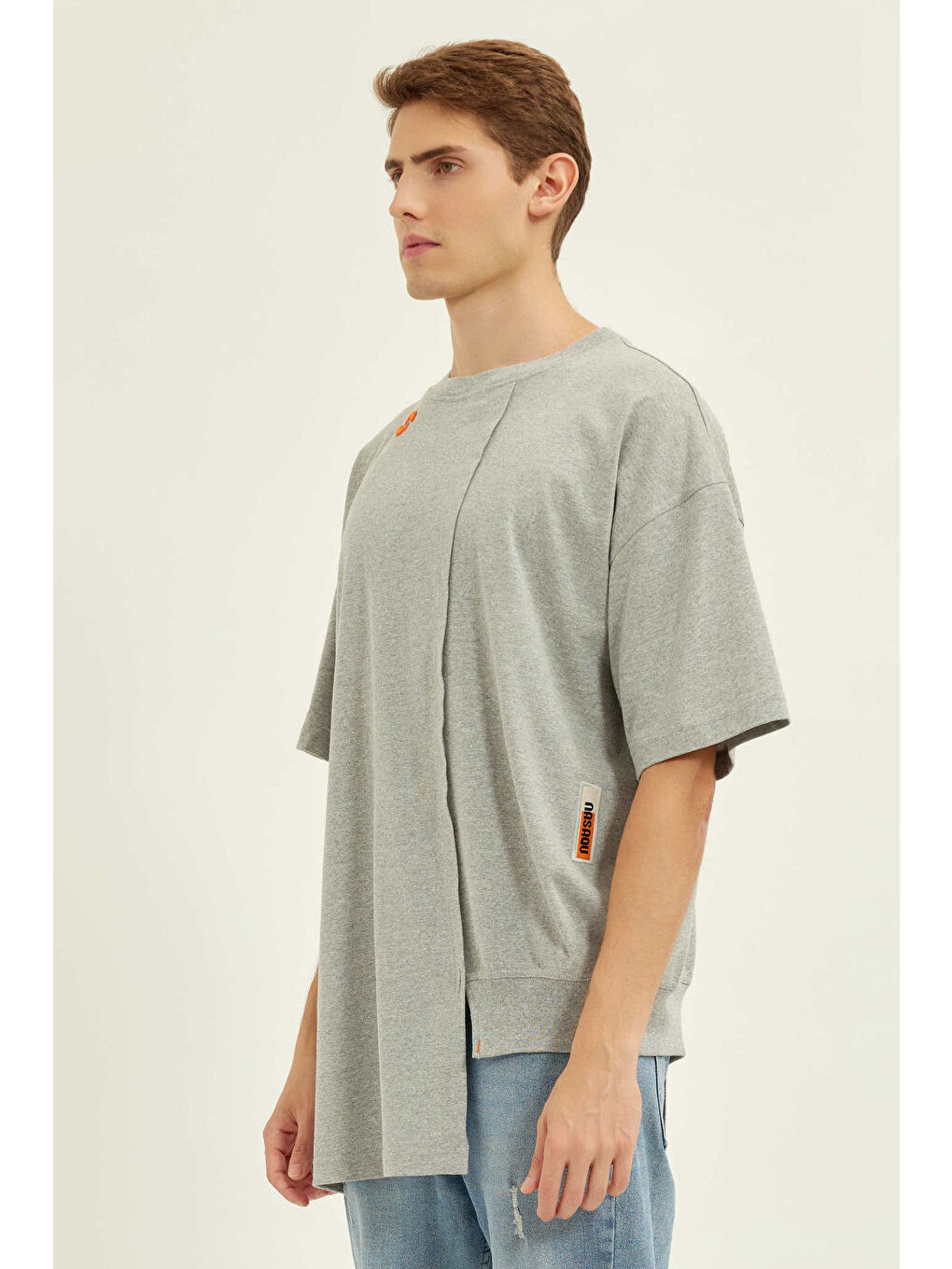 Enu Unisex Way Out Tişört   Gri-1