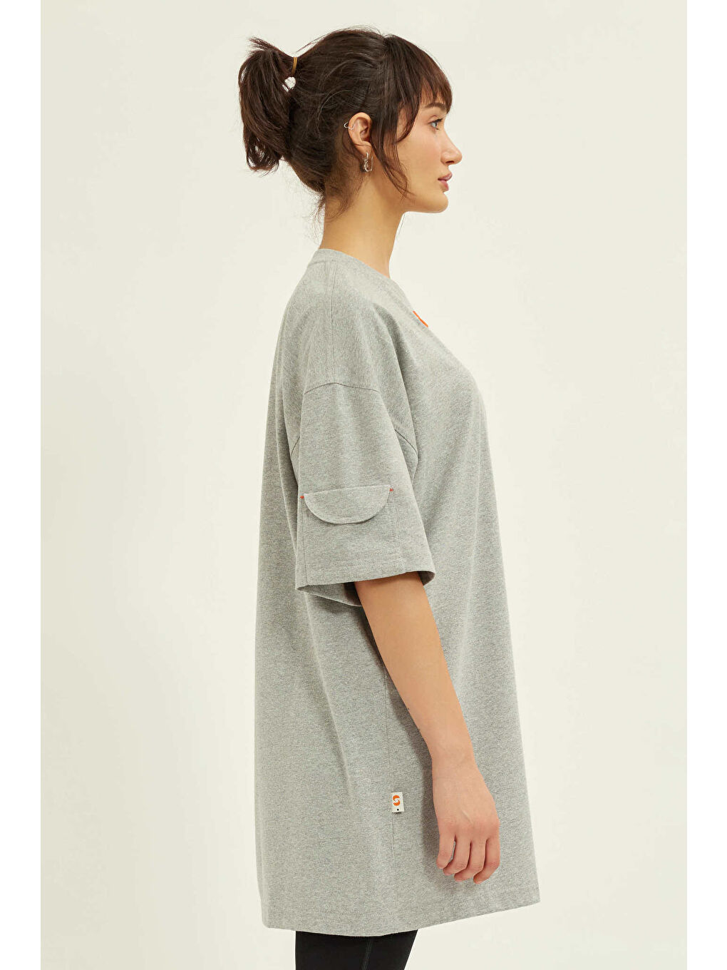 Enu Unisex Way Out Tişört   Gri-4