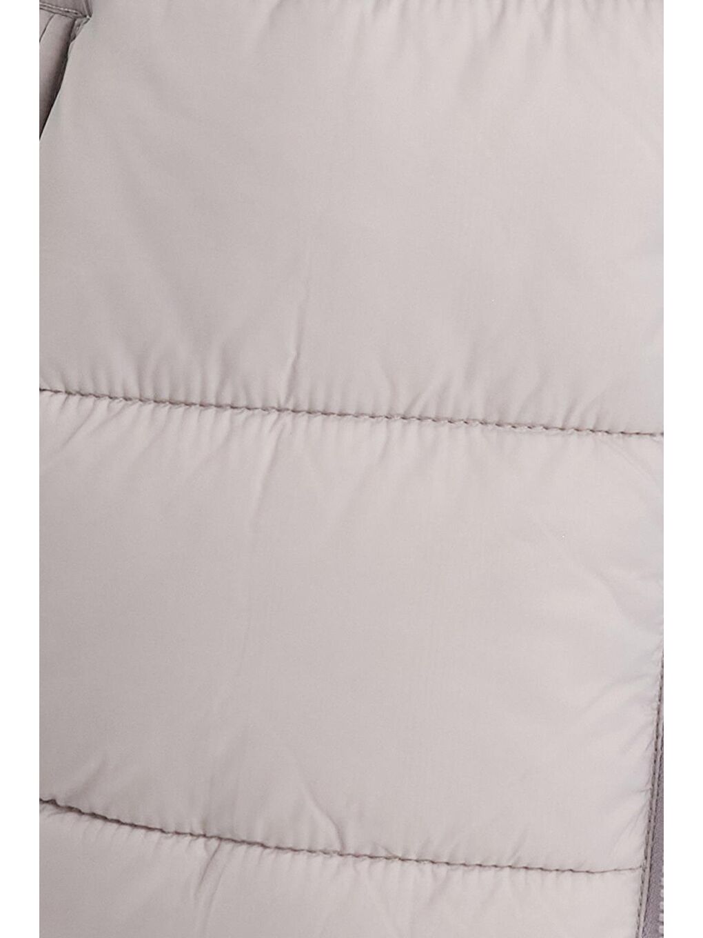 Erkek Relax Fit Rahat Kesim Çift Cepli Kapüşonlu Sıcak Tutan İçi Kürklü Gri Mont-5