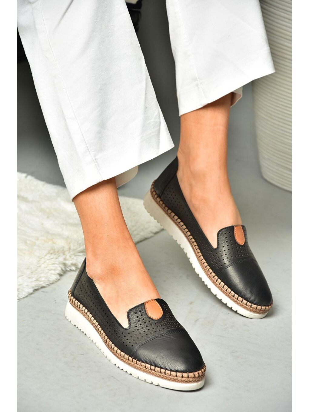 P5555001 Siyah Kadın Ayakkabı-3