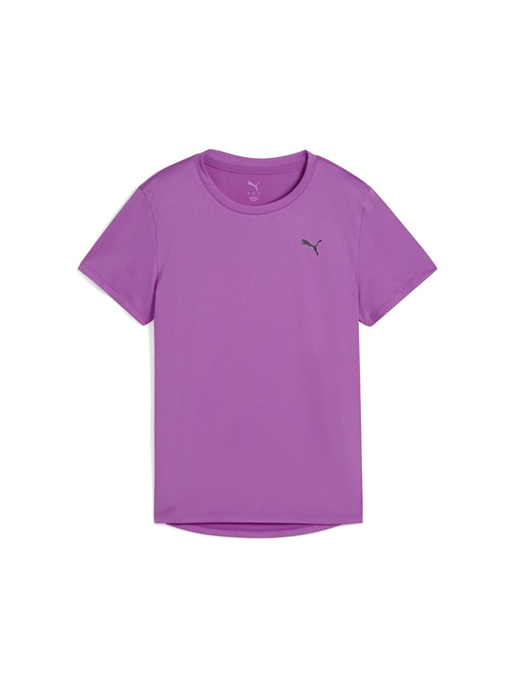 Tad Essentials Crew Kadın Mor Yuvarlak Yaka Tişört