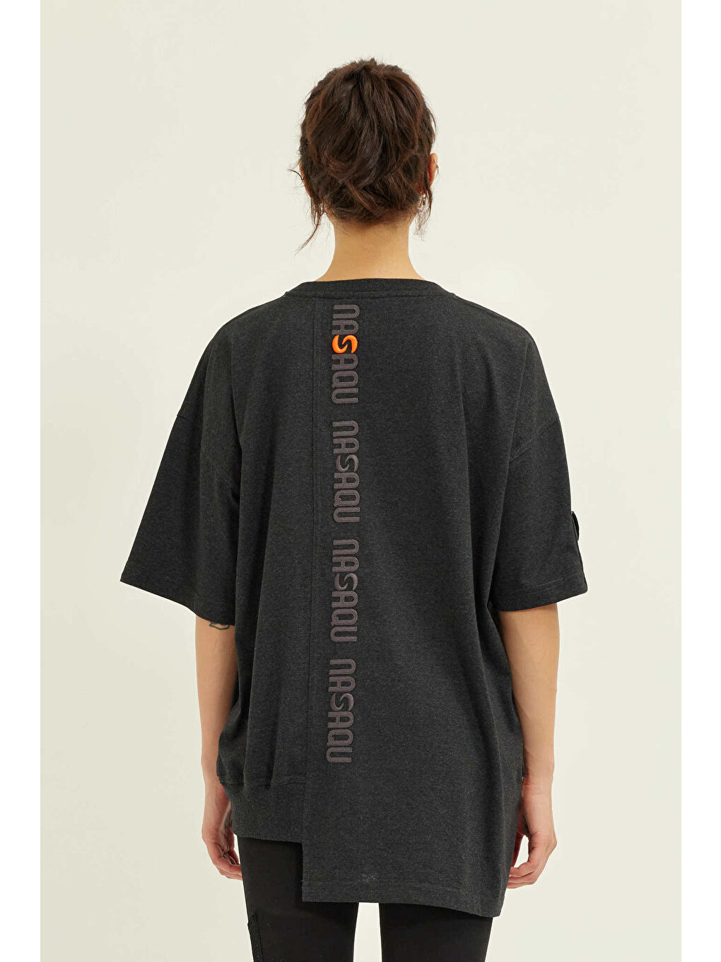 Enu Unisex Way Out Tişört   Antrasit-5