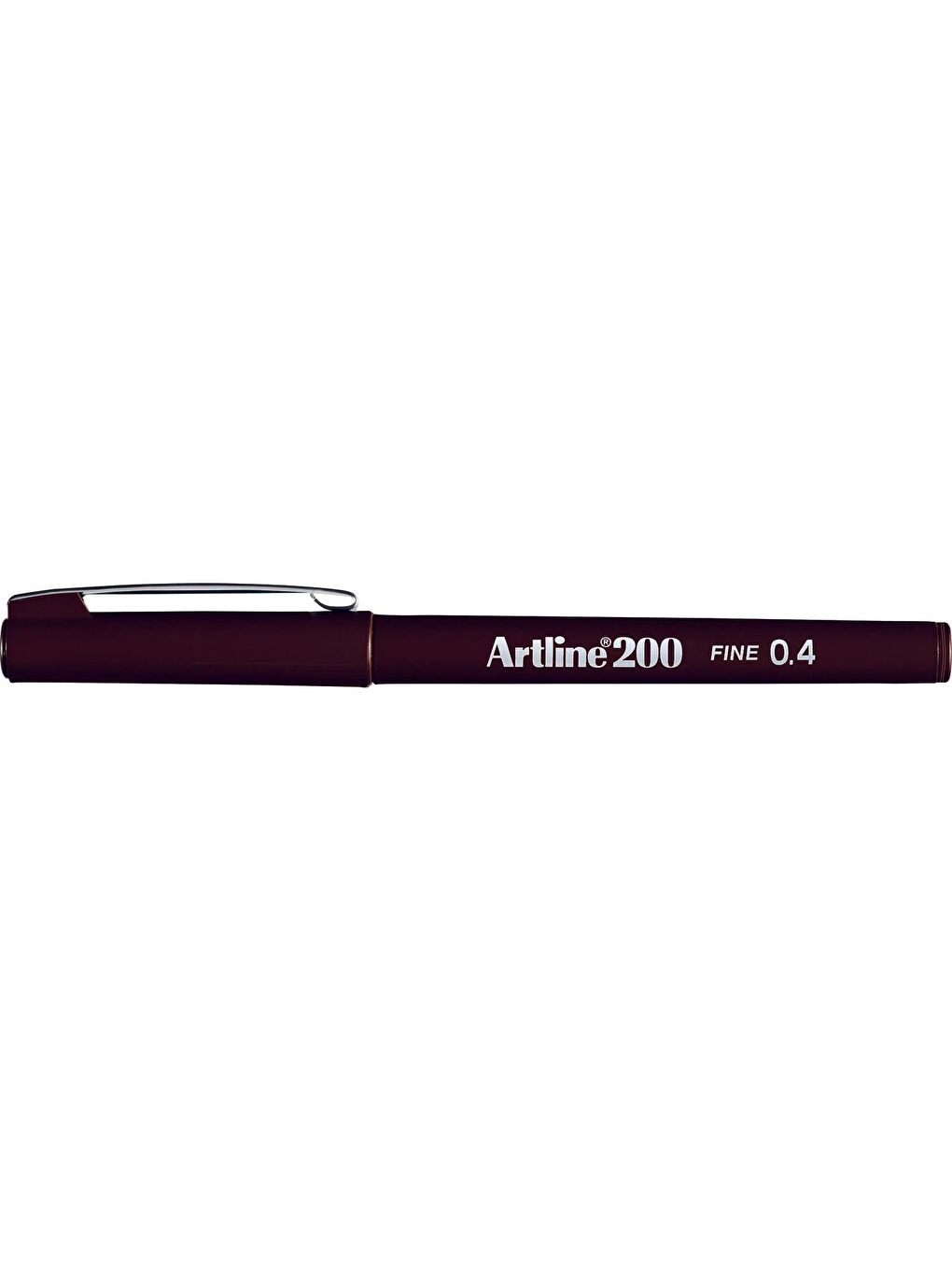 Artline Koyu Kahve 200N 0.4 mm İnce Uçlu Fineliner Yazı ve Çizim Kalemi