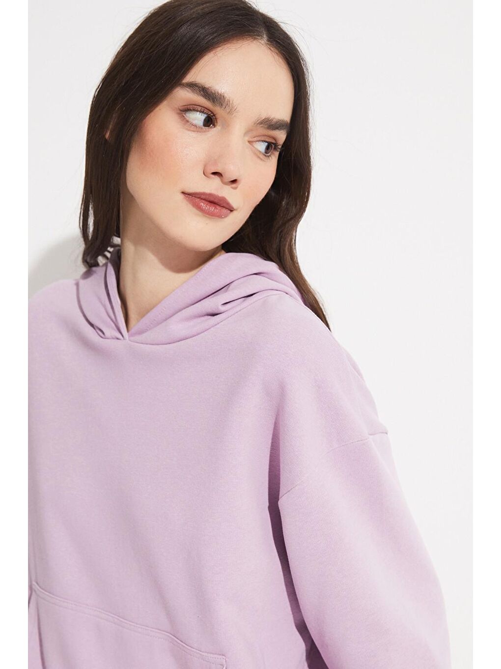 Joystar Lila Kadın Basic Sweatshirt - 1