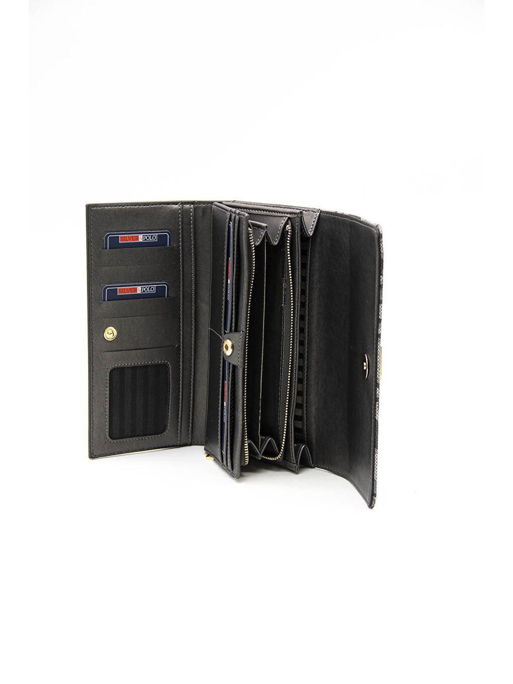 Gri Kadın Cüzdan & Kartlık 1036-41359 BAYAN CÜZDAN M169 GRİ-NOVA ANTRASİT-4