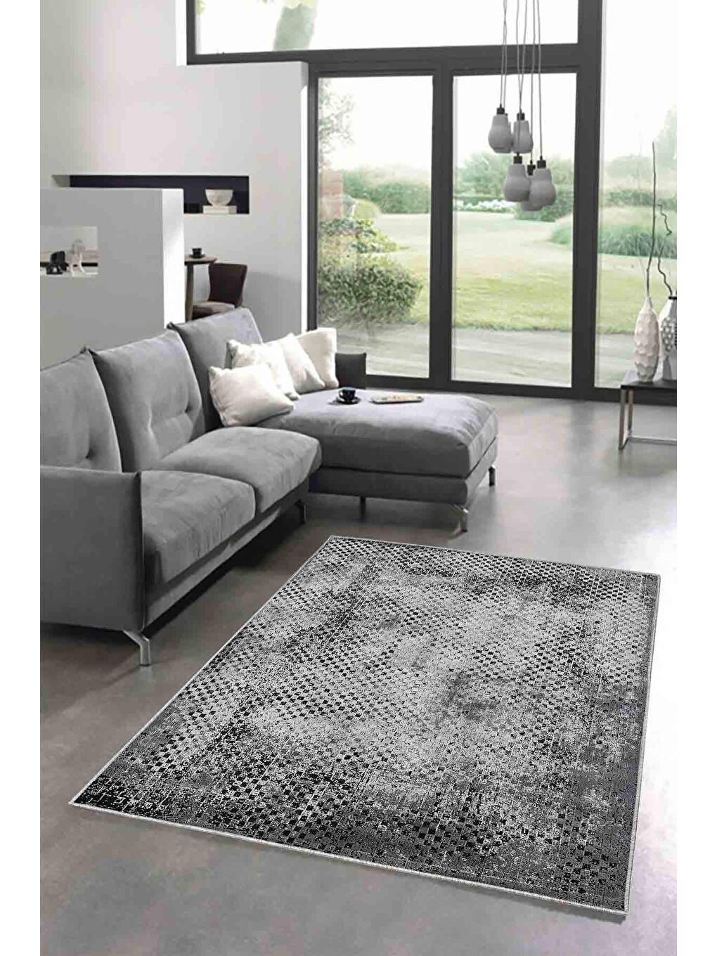 Homefesto Karışık Dekoratif Özel Tasarım Modern Halı 160x230