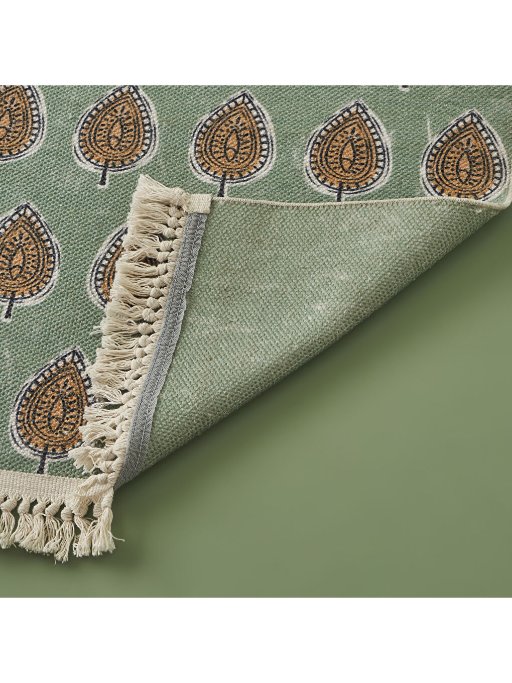 Indian Kilim Yeşil (120x180 cm)-2