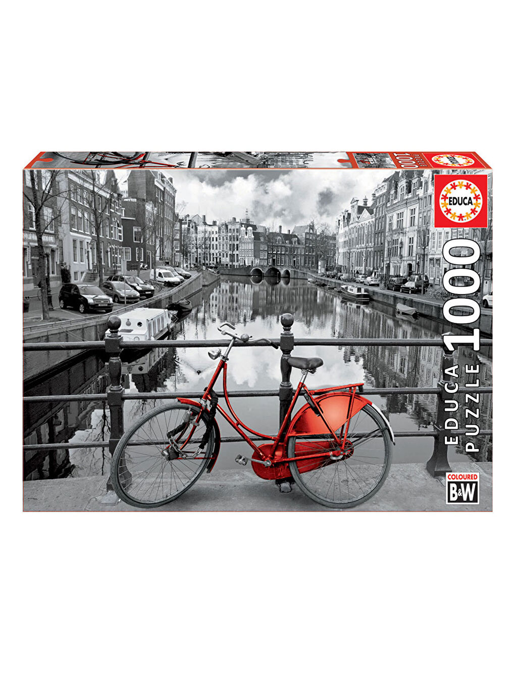 Educa Renksiz Puzzle 1000 Parça Amsterdam-Hollanda 14846