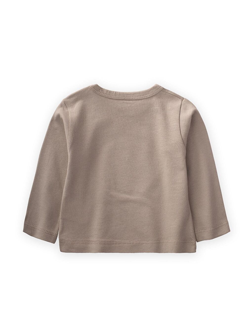 Bej Erkek Çocuk Baskılı Sweatshirt-1