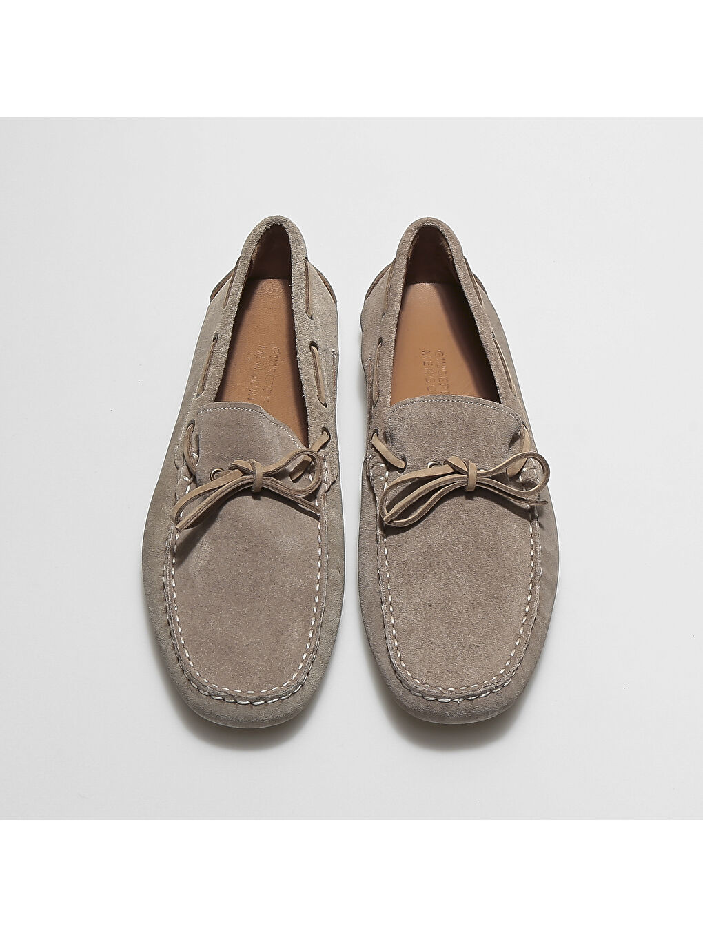 Bej Erkek Oxford ( Klasik) MO-7810-7574 Gıuseppe Mengonı Sughero Süet-7