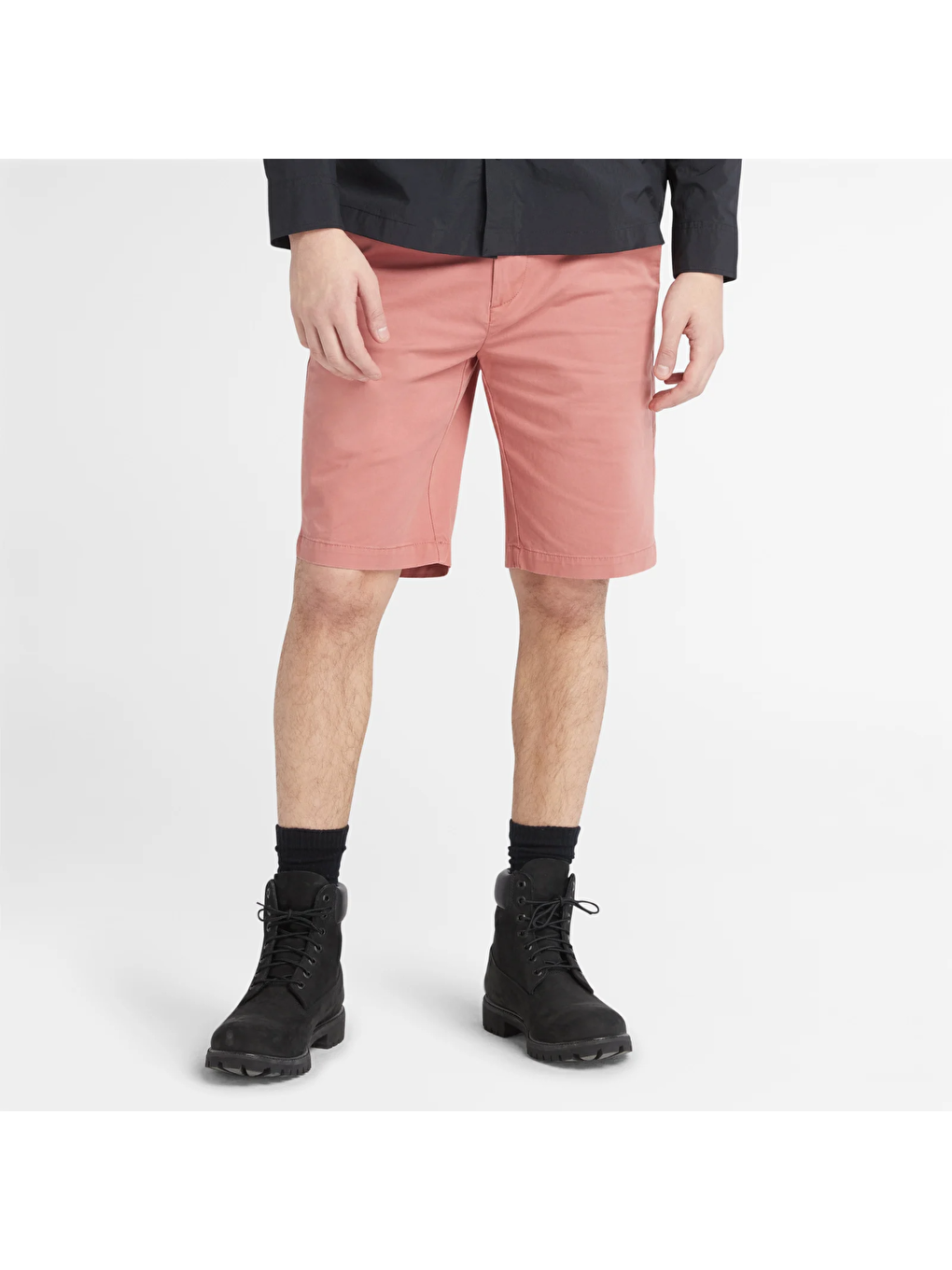 Timberland Pembe Stretch Twill Chino Erkek Pembe Şort