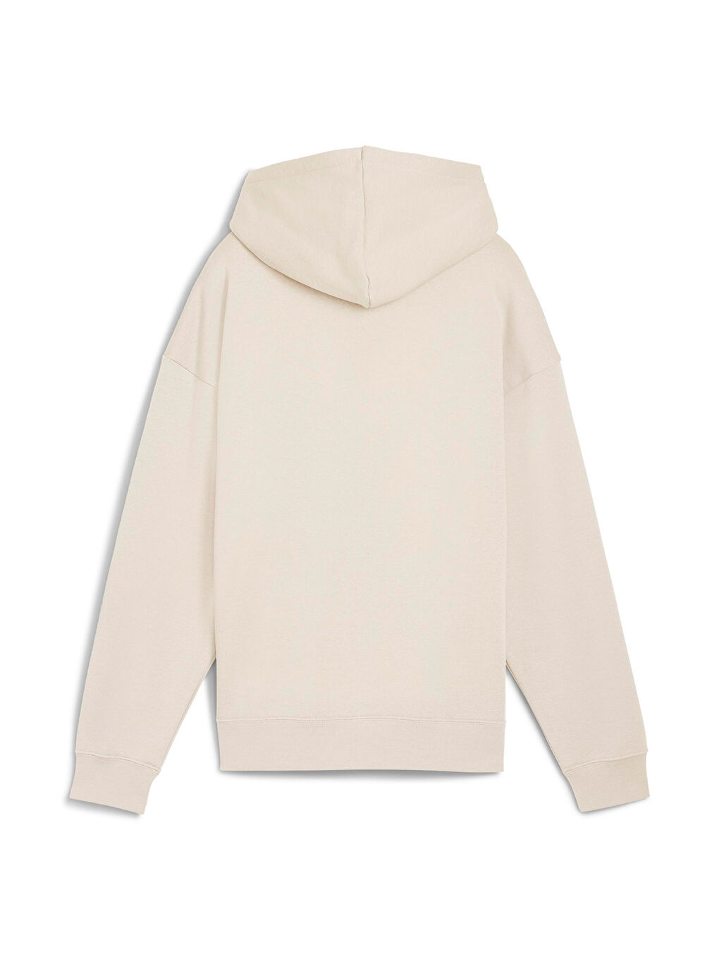 Essentials Small No.1 Logo Kadın Bej Kapüşonlu Sweatshirt-4