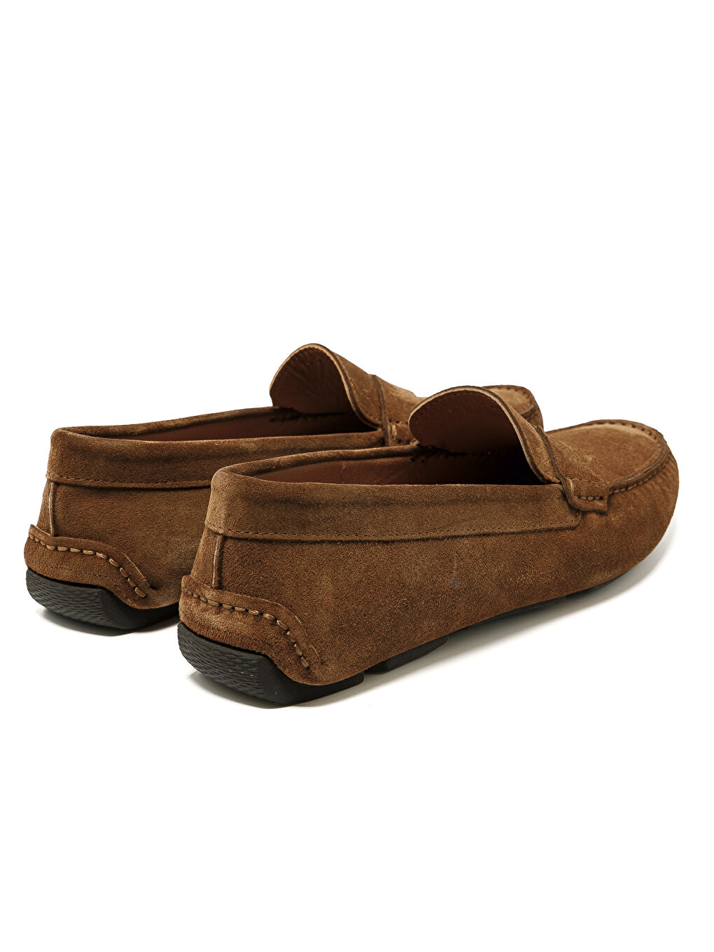 Kahverengi Erkek Oxford ( Klasik) MO-7574A040-7574 Tütün Süet-4