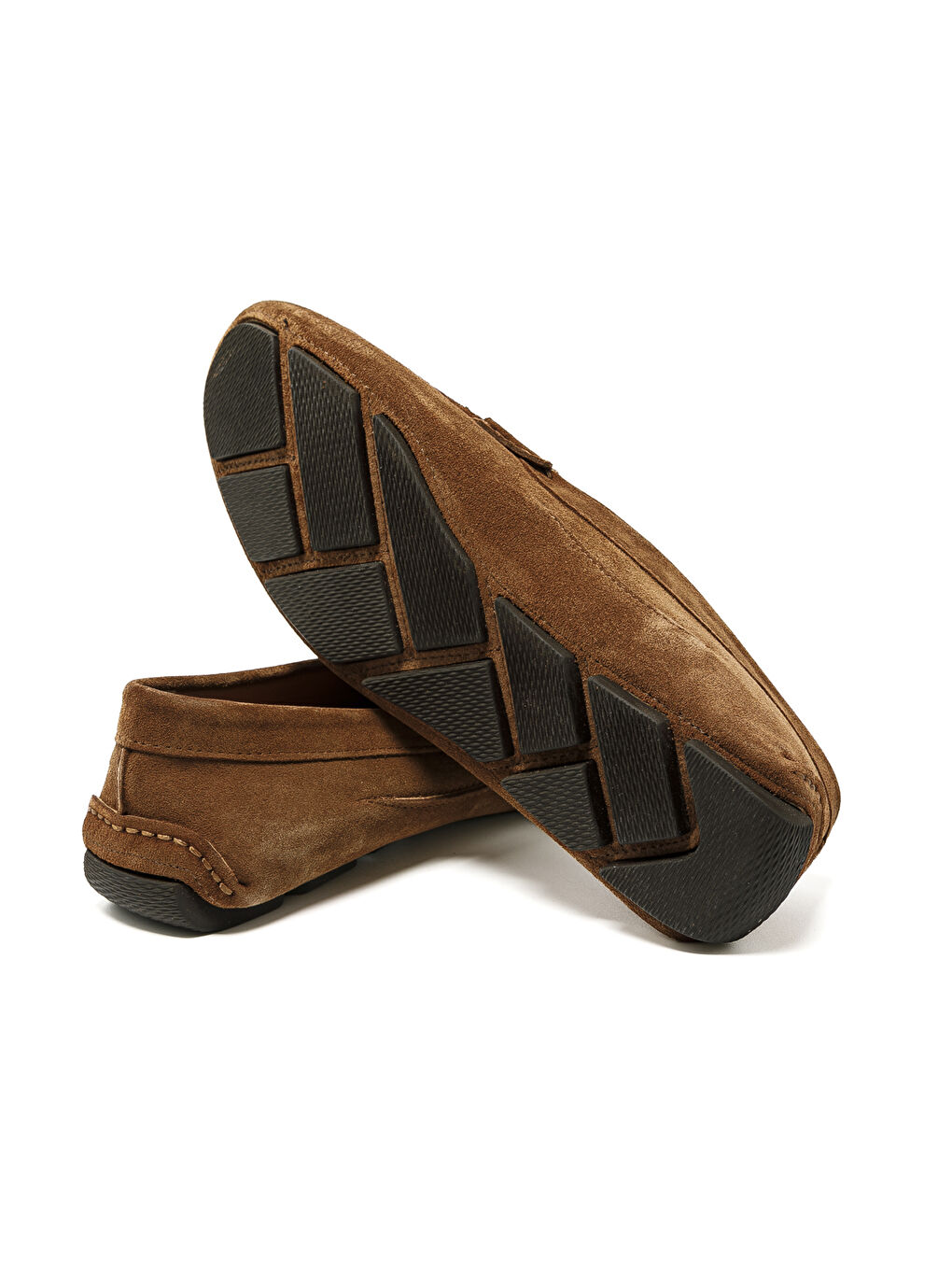 Kahverengi Erkek Oxford ( Klasik) MO-7574A040-7574 Tütün Süet-5