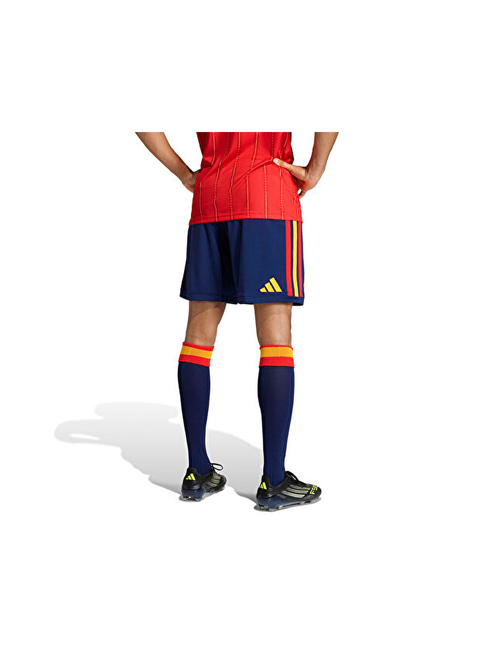 İspanya 26 İç Saha Şortu Erkek Futbol Şortu Jn4396 Lacivert-1