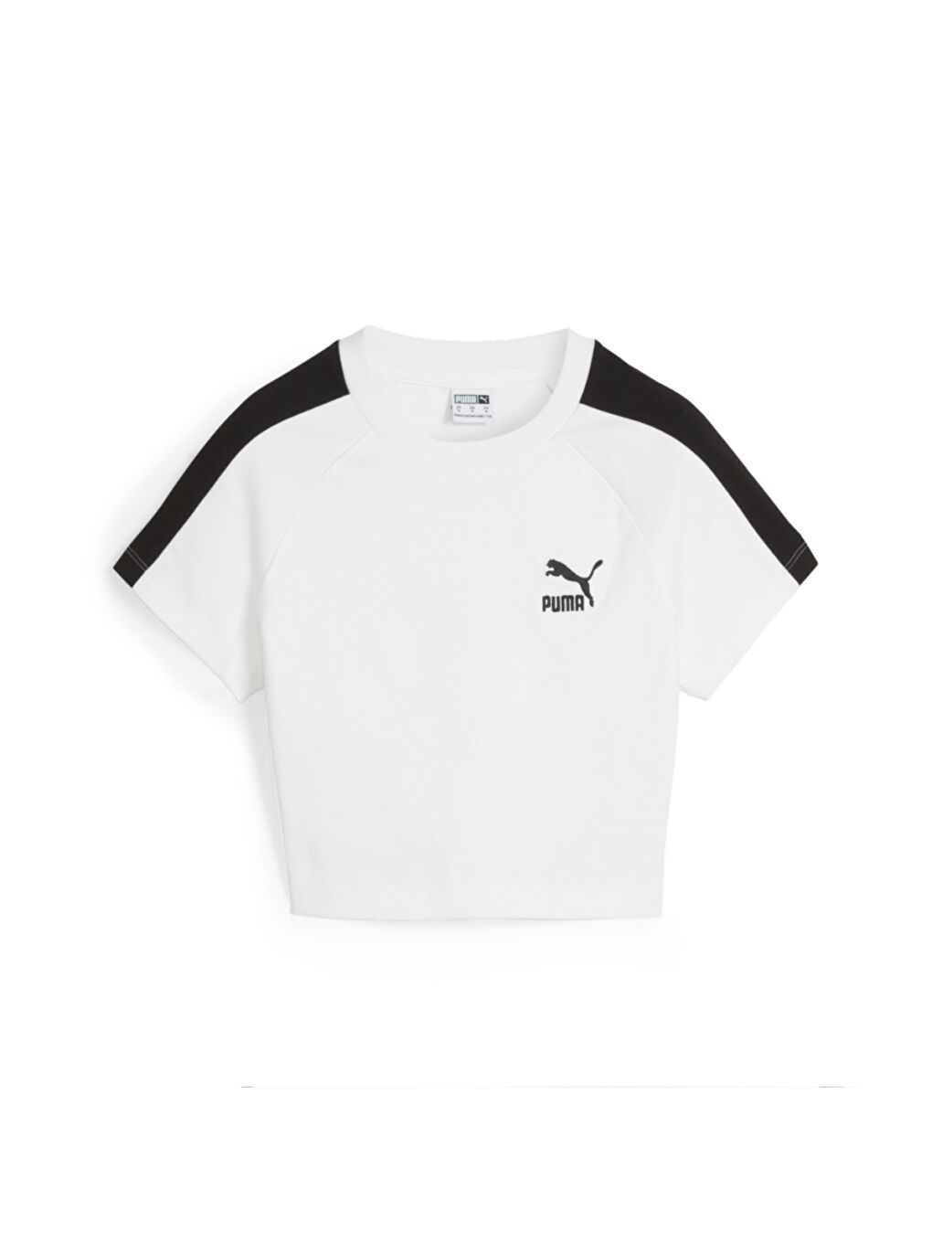 Iconic T7 Baby Kadın Beyaz Yuvarlak Yaka Tişört-2