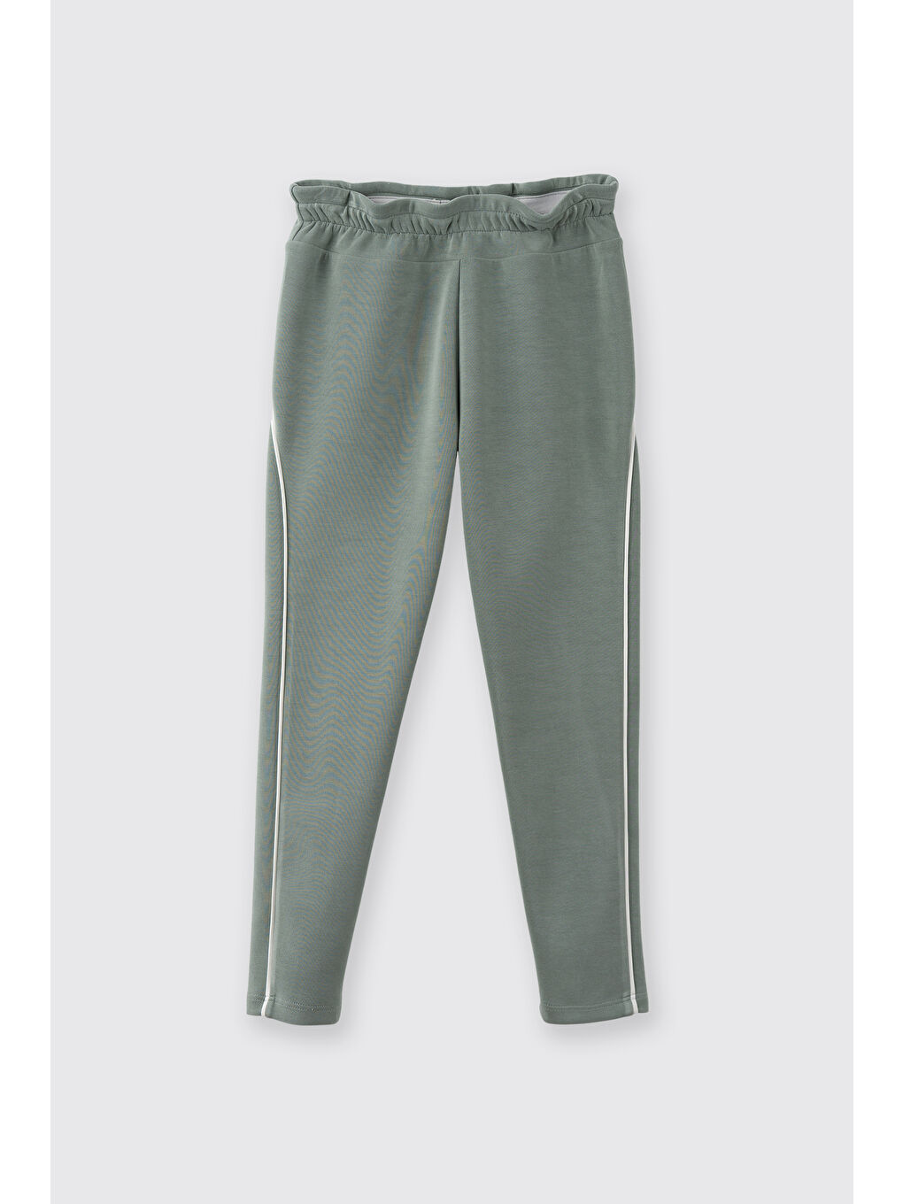 Kız Çocuk Yumuşak Dokulu Yeşil Tayt-4