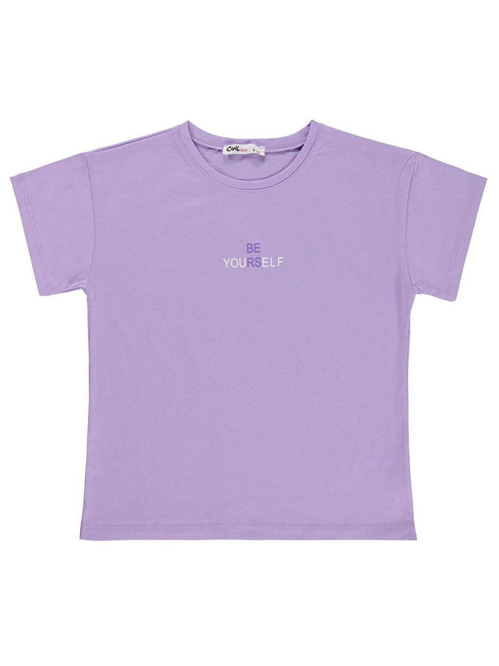 Girls 6-9 Yaş Tişört - Lila
