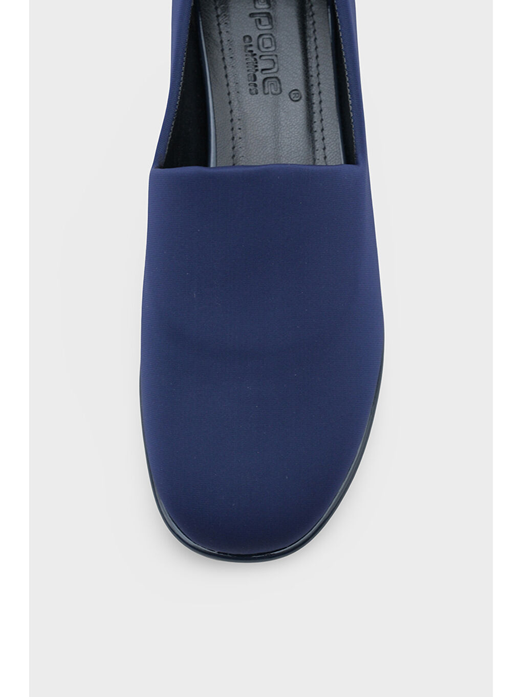 Lacivert Rosy Streç Kısa Topuklu Konfor Kadın Ayakkabı-4