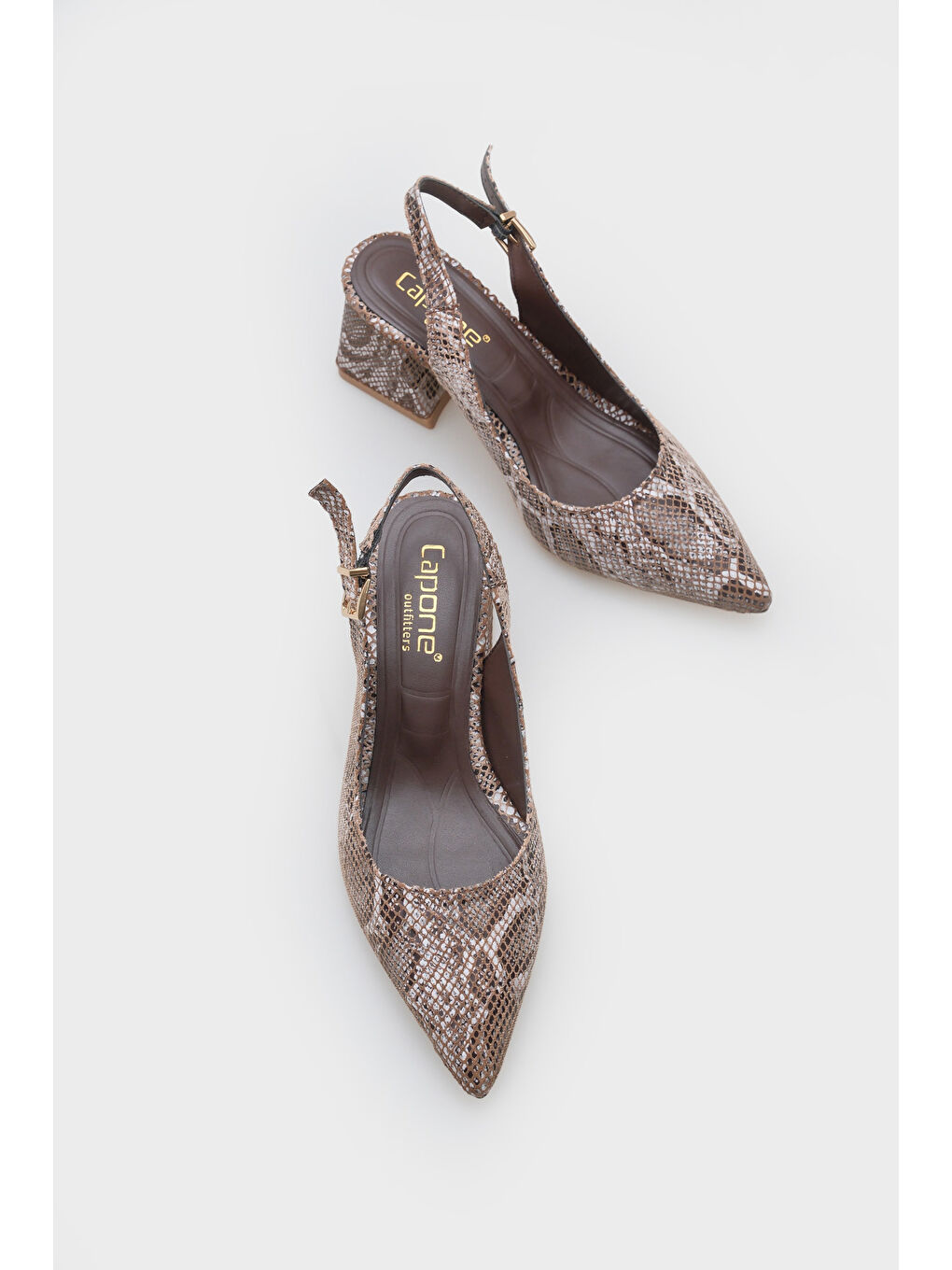 Sarı Ruby Yumuşak Pedli Taban Kadın Topuklu ayakkabı-5