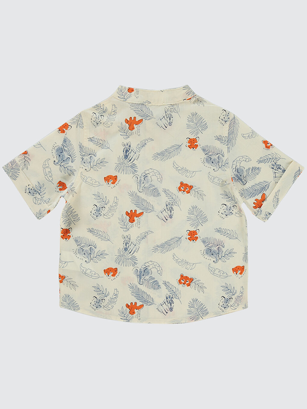 Turuncu Boys Erkek Çocuk Gömlek 2-5 Yaş Oranj-1