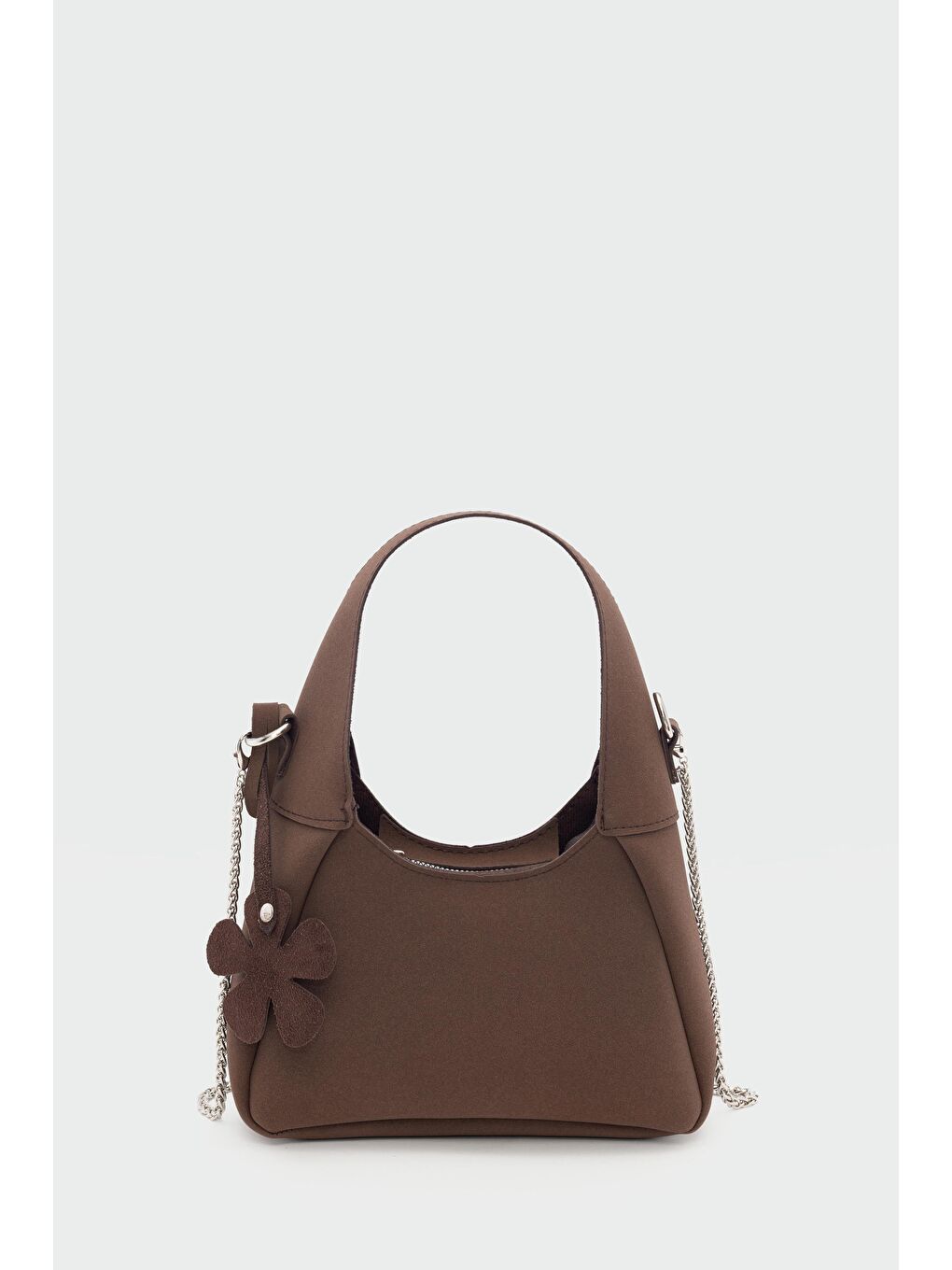 Kahverengi Briden Omuz Çantası Kahve