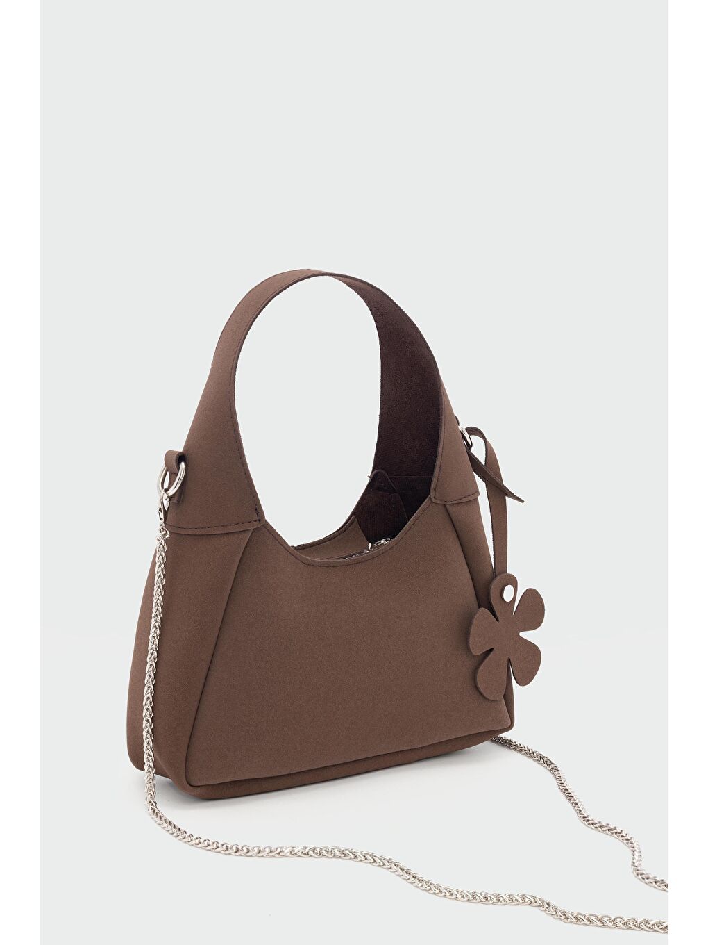 Kahverengi Briden Omuz Çantası Kahve-2