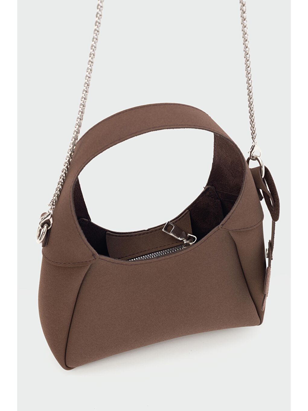Kahverengi Briden Omuz Çantası Kahve-3