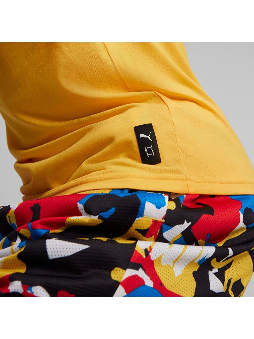 Karışık State Champs Erkek Yuvarlak Yaka Tişört-4