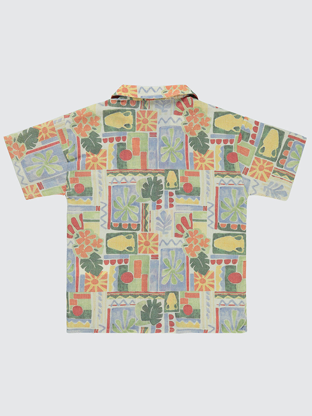 Boys Erkek Çocuk Gömlek 6-9 Yaş Ekru-1