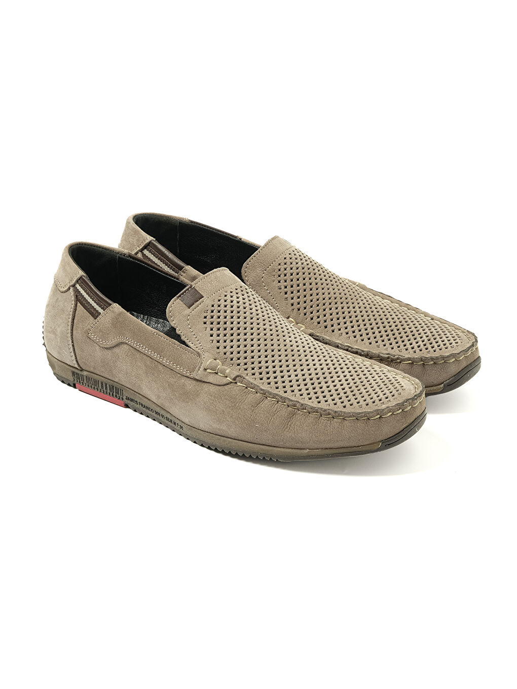 Ekru Erkek Loafer OG-5091 1103-104 Gri Rein-Kahve DLP-1