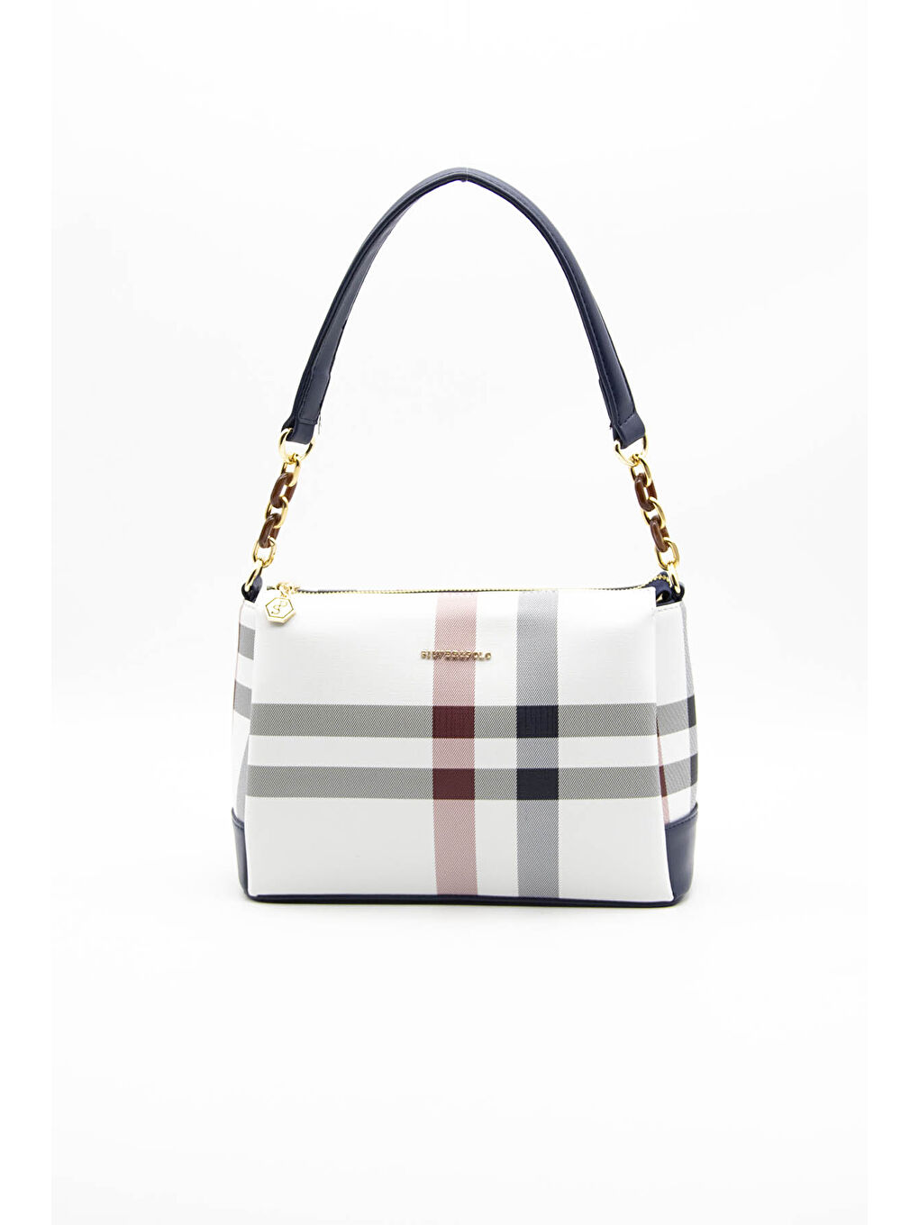 Beyaz Kadın Omuz Çantası 910-39144 ÇAPRAZ BAYAN ÇANTASI MK3 BEYAZ-MAT LACİ