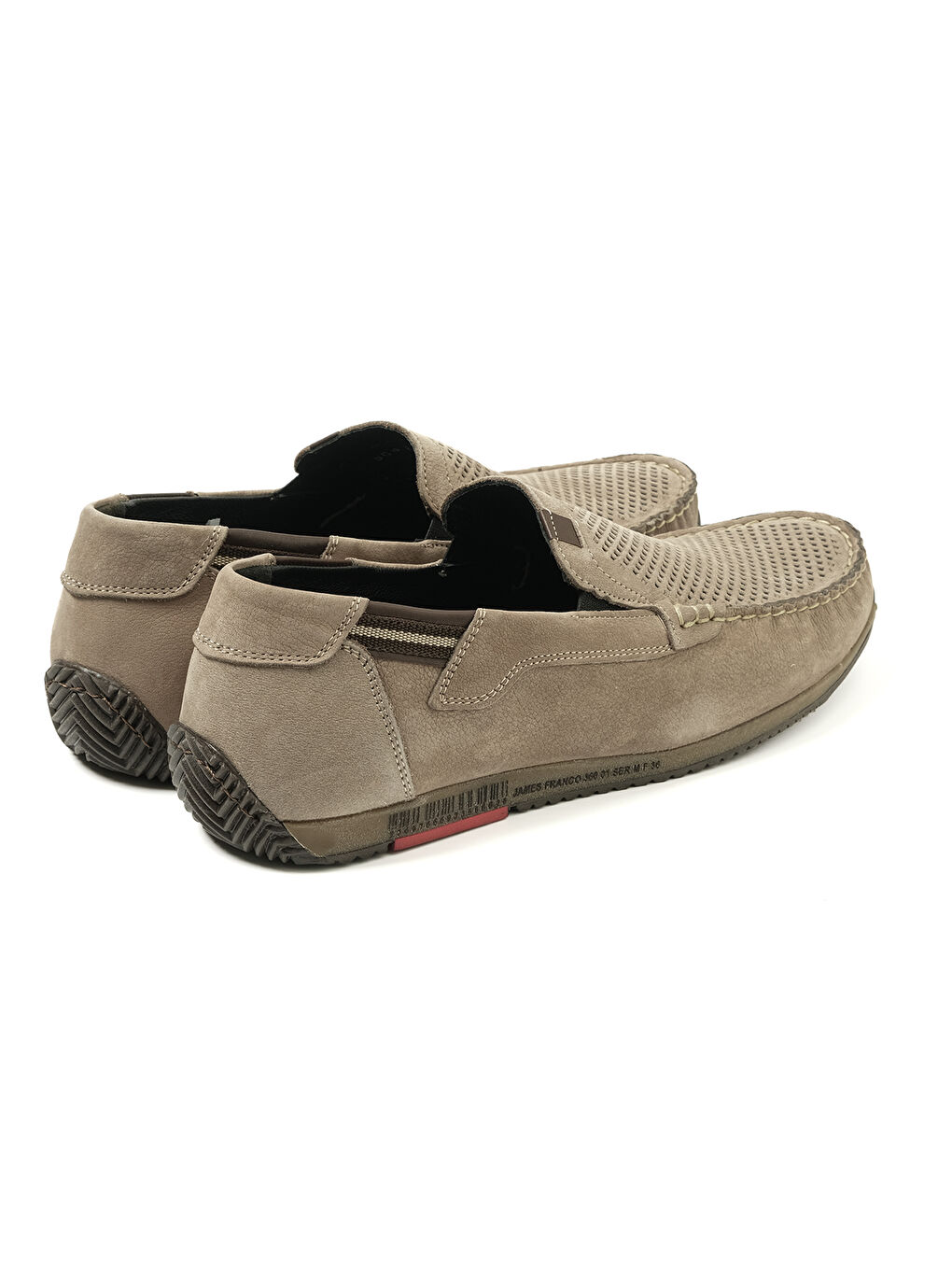 Ekru Erkek Loafer OG-5091 1103-104 Gri Rein-Kahve DLP-3
