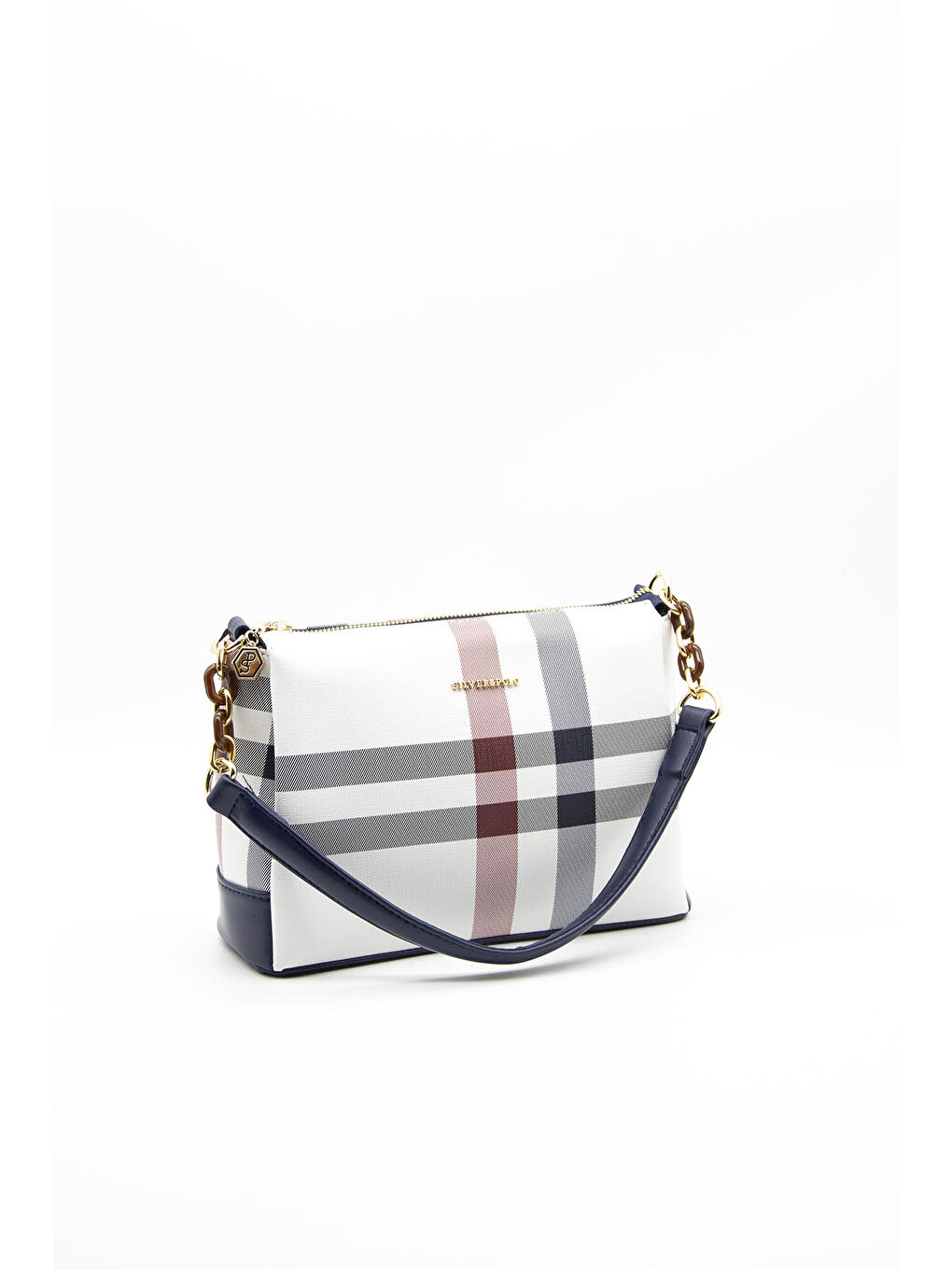 Beyaz Kadın Omuz Çantası 910-39144 ÇAPRAZ BAYAN ÇANTASI MK3 BEYAZ-MAT LACİ-4