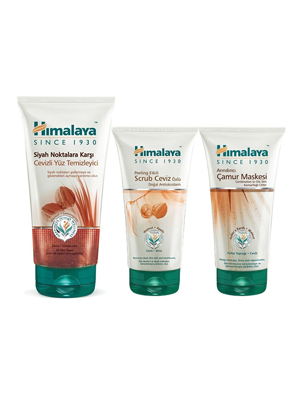 Herbals Cevizli Siyah Nokta Karşıtı Yüz Bakım Seti-1