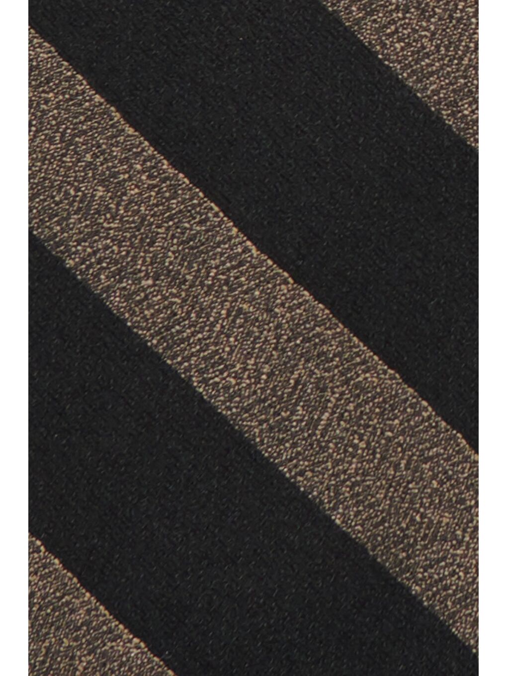 Erkek Lacivert-Vizon Desenli Nano Kravat-Mendil Set-1