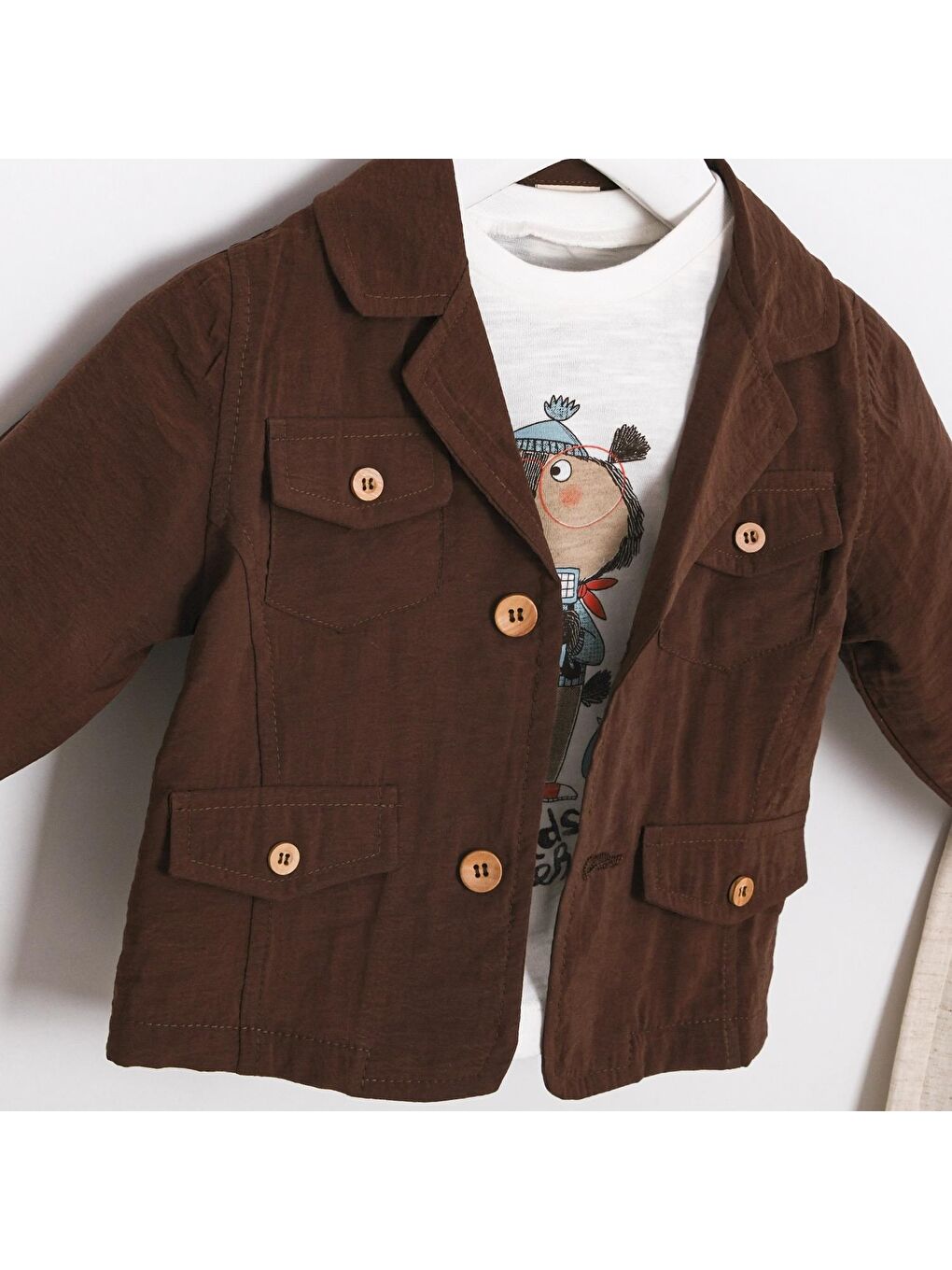 Karışık Erkek Çocuk Ceket, Tişört Ve Pantolon Takımı – 3'Lü Set, Ve Konforlu-5