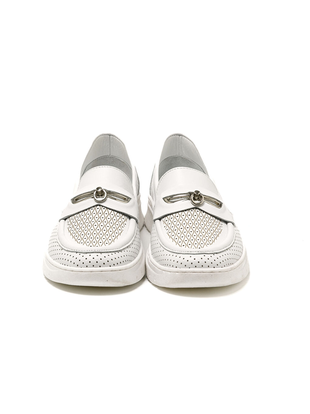 Kadın Oxford ( Klasik) MAR-25Y-192-208 Beyaz Baskı-2