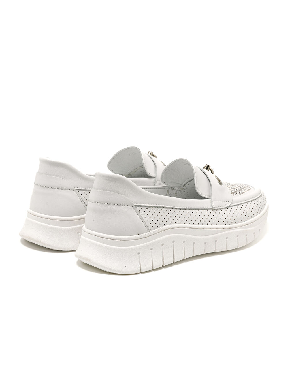 Kadın Oxford ( Klasik) MAR-25Y-192-208 Beyaz Baskı-3