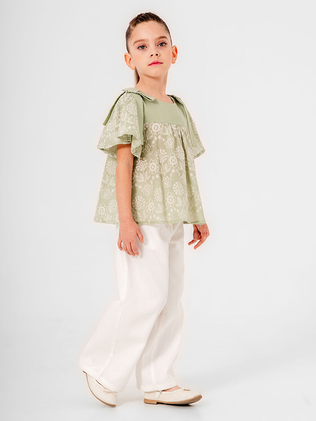 Kız Çocuk Takım 2-5 Yaş Yeşil-1