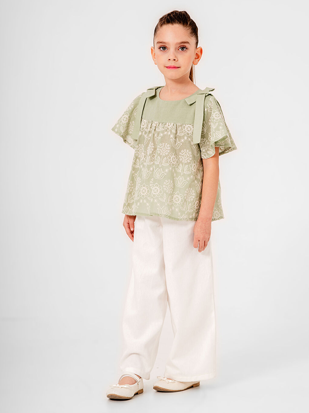 Kız Çocuk Takım 2-5 Yaş Yeşil-2