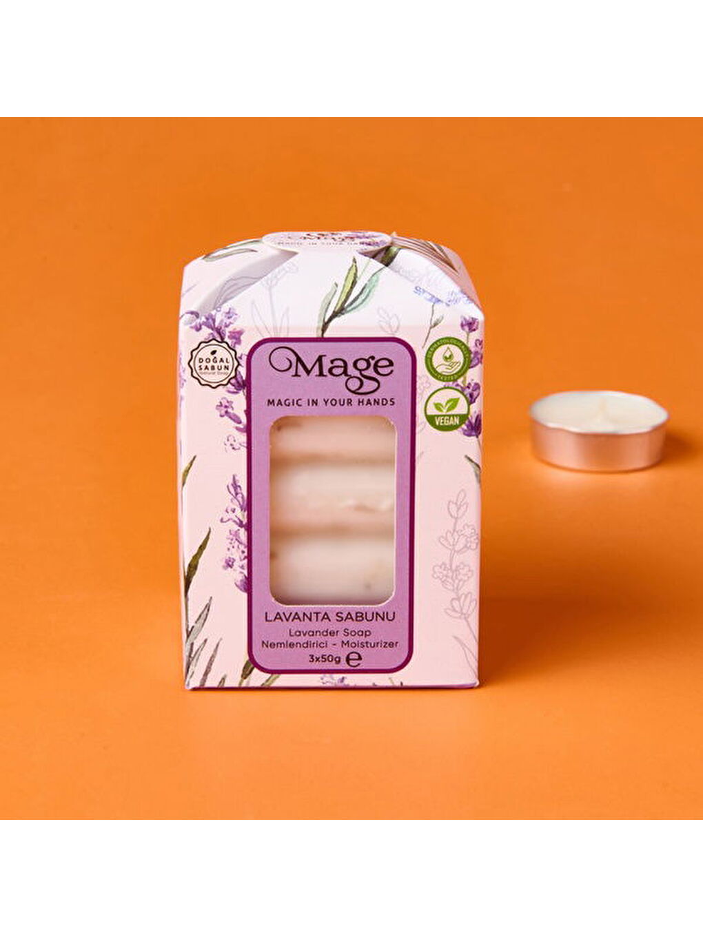 Lavanta Sabunu - Beyaz - 50 gr-2